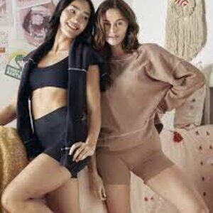 Mocha Brown Crewneck, Cropped